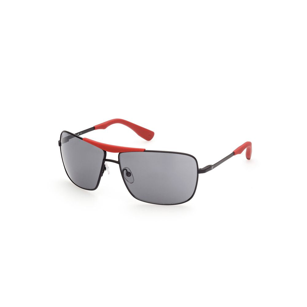 Black Metal Sunglasses