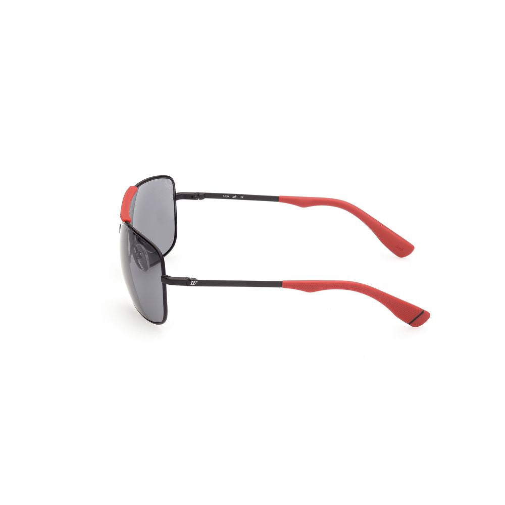 Black Metal Sunglasses