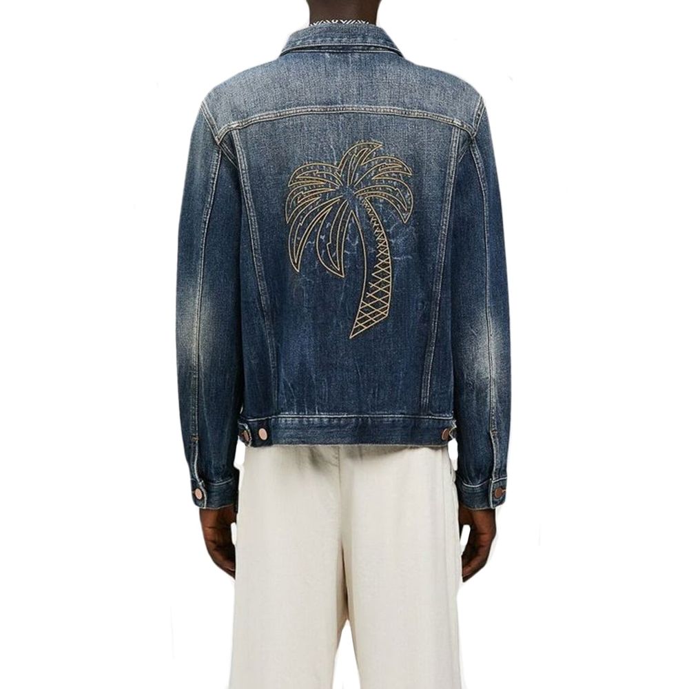Blue Cotton Denim Jacket