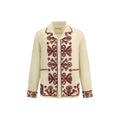 Beige Hemp Pattern Shirt