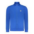 Blue Cotton Men Sweatshirt