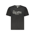 Black Cotton Men's T-Shirt