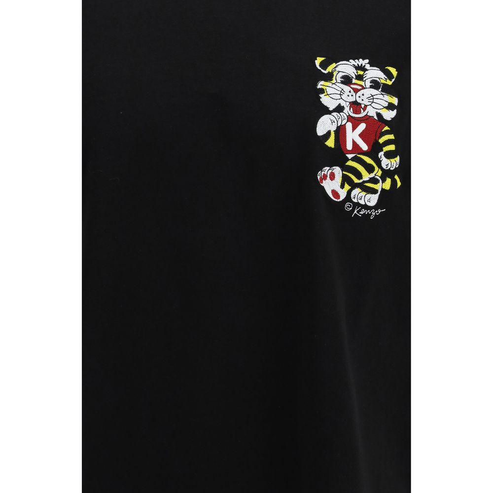Black Cotton T-Shirt