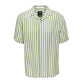 Bicolor Cotton Pattern Shirt