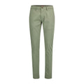 Green Cotton Casual Pants