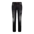 Black Cotton Jeans Denim