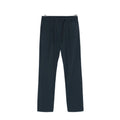 Gray Elastane Casual Pants