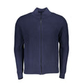 Blue Cotton Cardigan