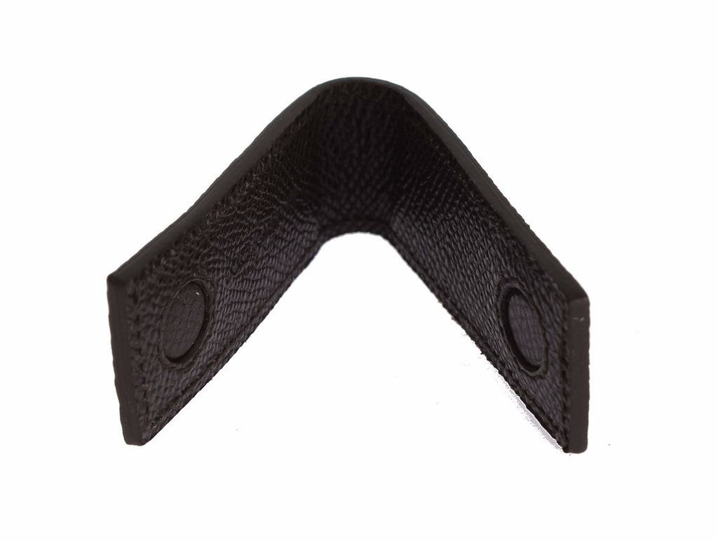 Brown Leather Magnet Mens Money Bar Clasp Money Cash Clip