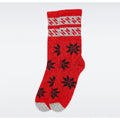 Red Cotton Socks