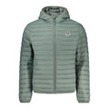 Verde Poliestere Men Jacket