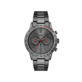 Gray Stainless Steel Dress Watch