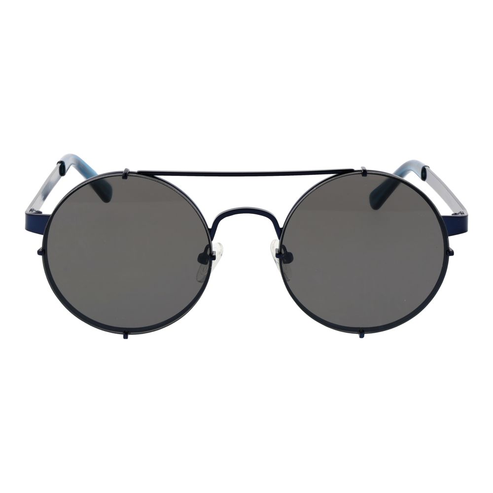 Brown Metal Sunglasses
