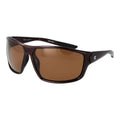 Blue Stainless Steel Sunglasses