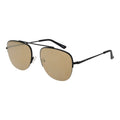 Brown Metal Sunglasses
