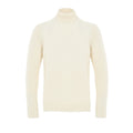 White Wool Turtleneck