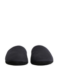 Dark Navy Wool Cotton Red Chevron Slippers Shoes