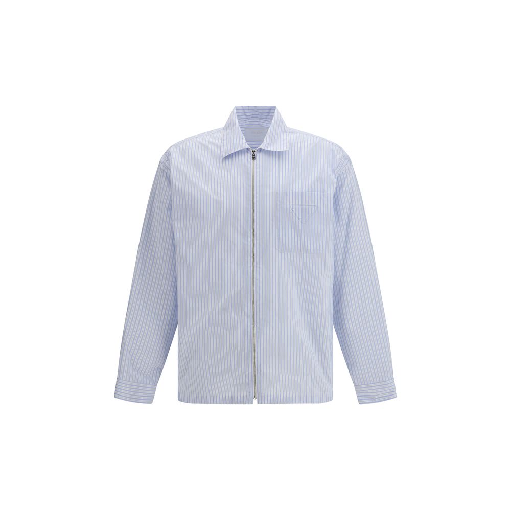 Blue Polyamide Shirt