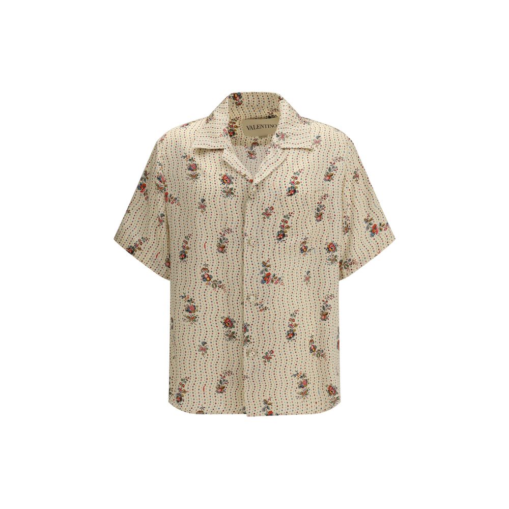 Multicolor Silk Pattern Shirt