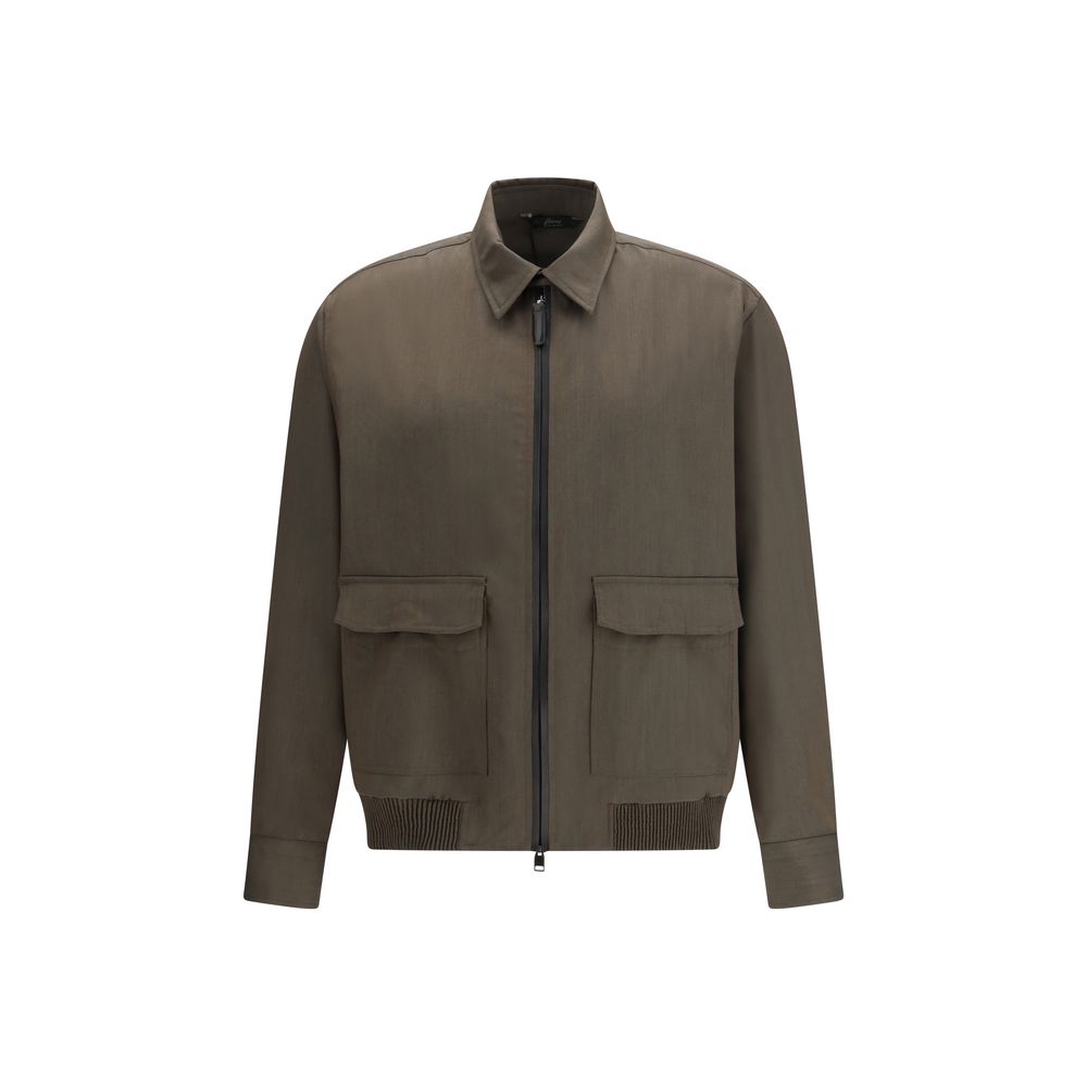 Bicolor Wool Coat