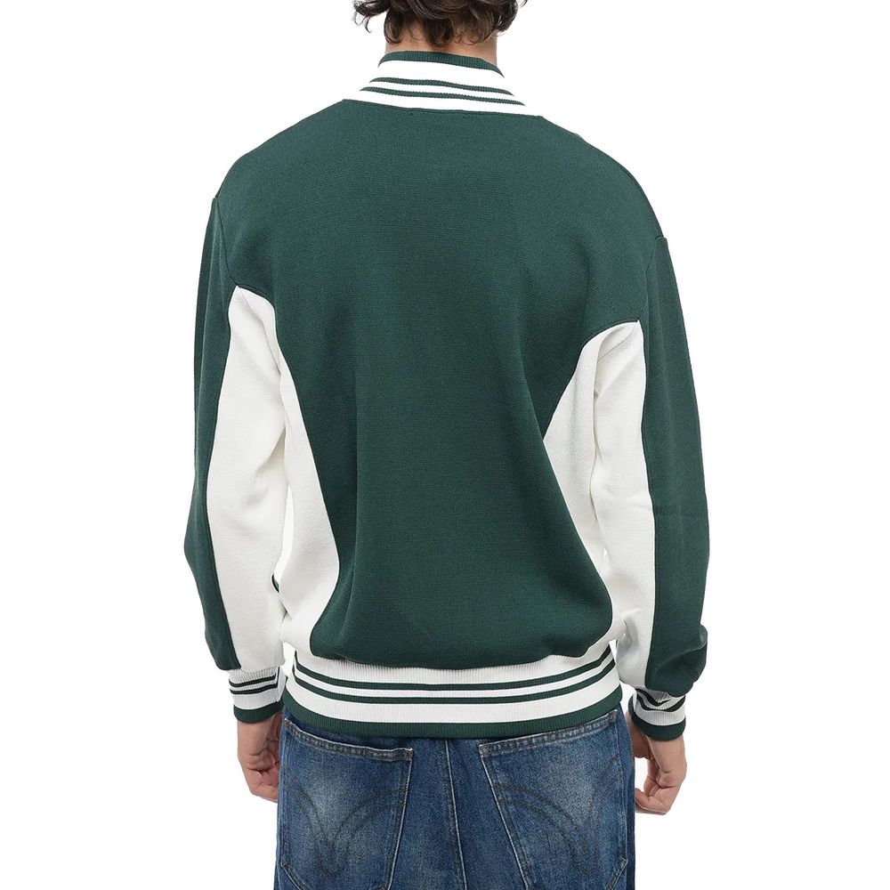 Bicolor Nylon Bomber