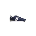 Blue Suede Leather Low Top Sneakers