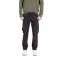 Black Cotton Cargo Pants
