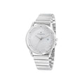 Gray Stainless Steel Dress Watch