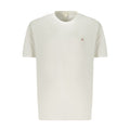 White Cotton Men T-Shirt