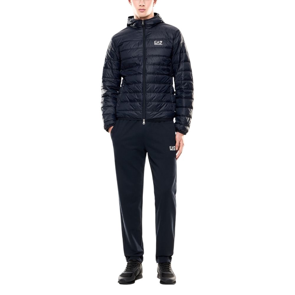Blue Polyamide Shell Jacket