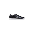 Black And White Leather Sneakers
