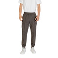 Green Polyester Casual Pants