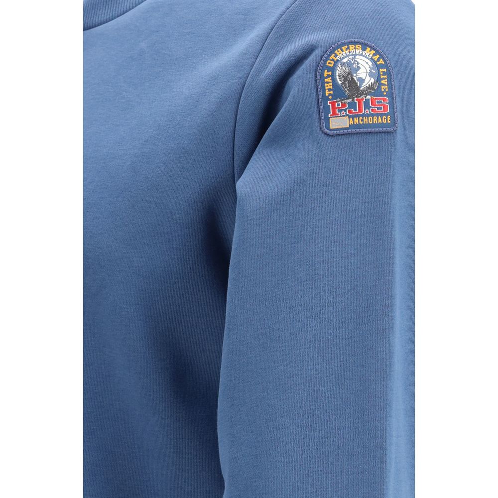 Blue Cotton Sweatshirt