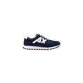 Bicolor Polyester Athletic Sneakers