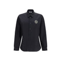 Black Cotton Dress Shirt
