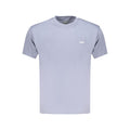 Blue Cotton Men's T-Shirt