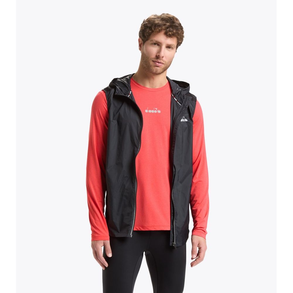 Bicolor Polyamide Waistcoat