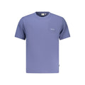 Blu Cotton Men T-Shirt