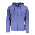 Blue Cotton Men's Hoodie