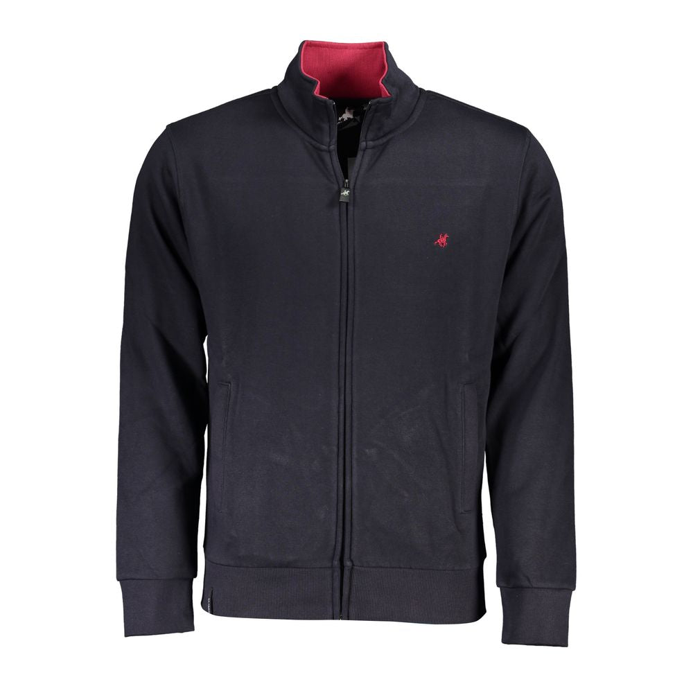 Blue Cotton Men's Sweatshirt