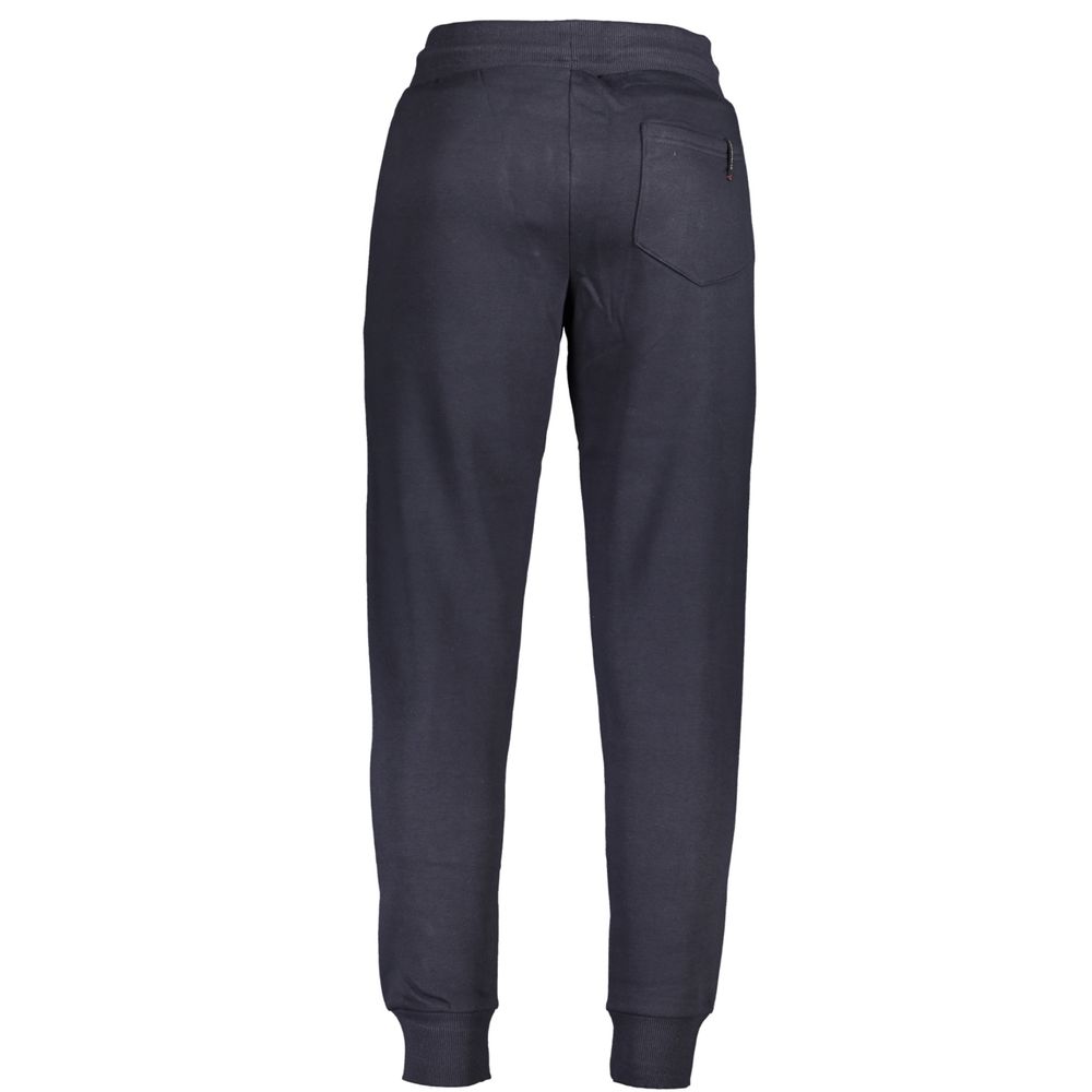 Blue Cotton Men's Sweatpant