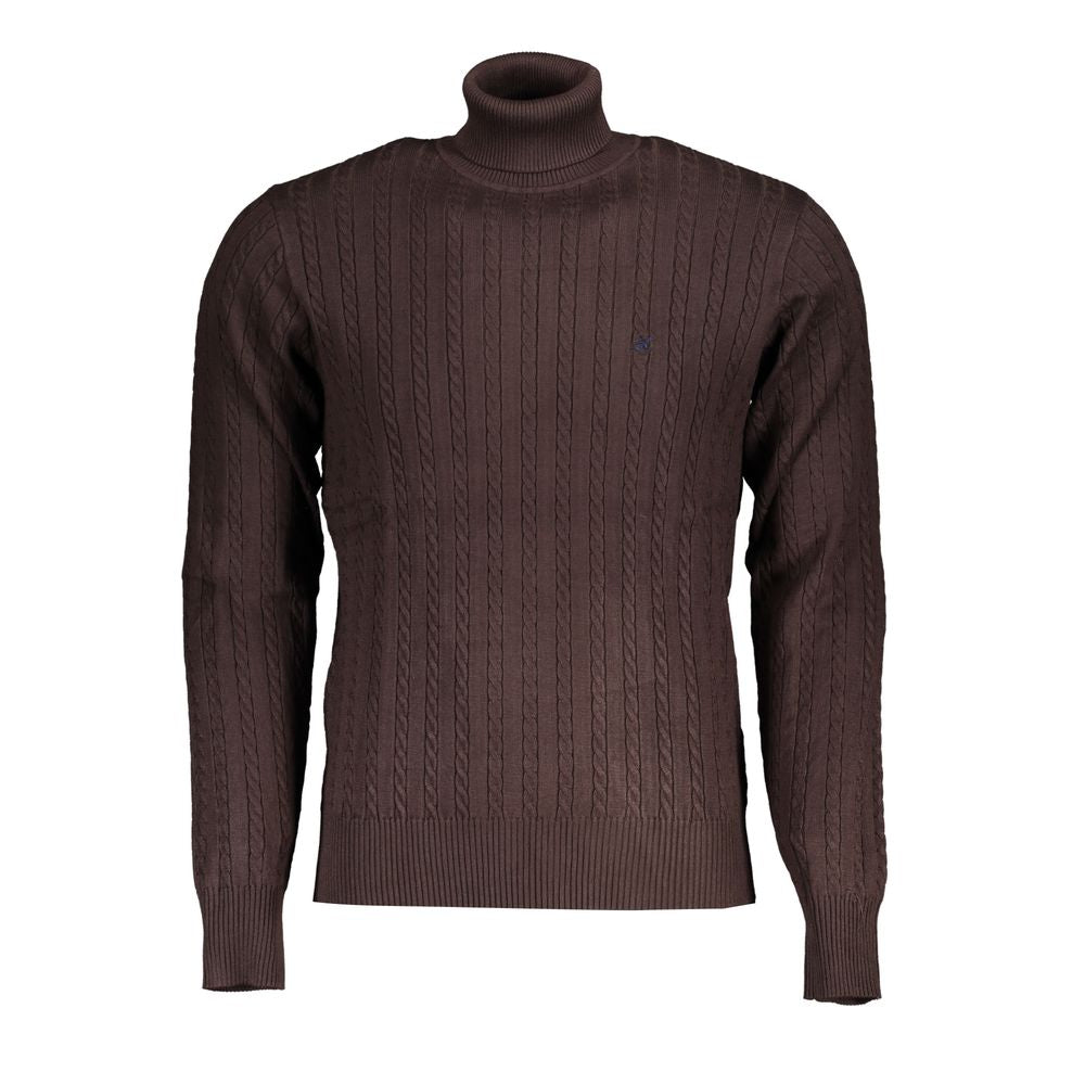 Marrone Viscosa Uomo Maglia
