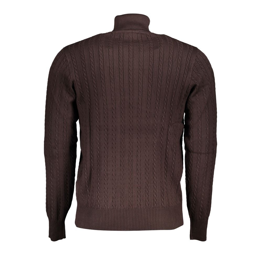 Marrone Viscosa Uomo Maglia