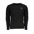 Black Acrylic Men Sweater