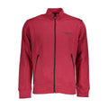 Red Cotton Men Sweatshirt