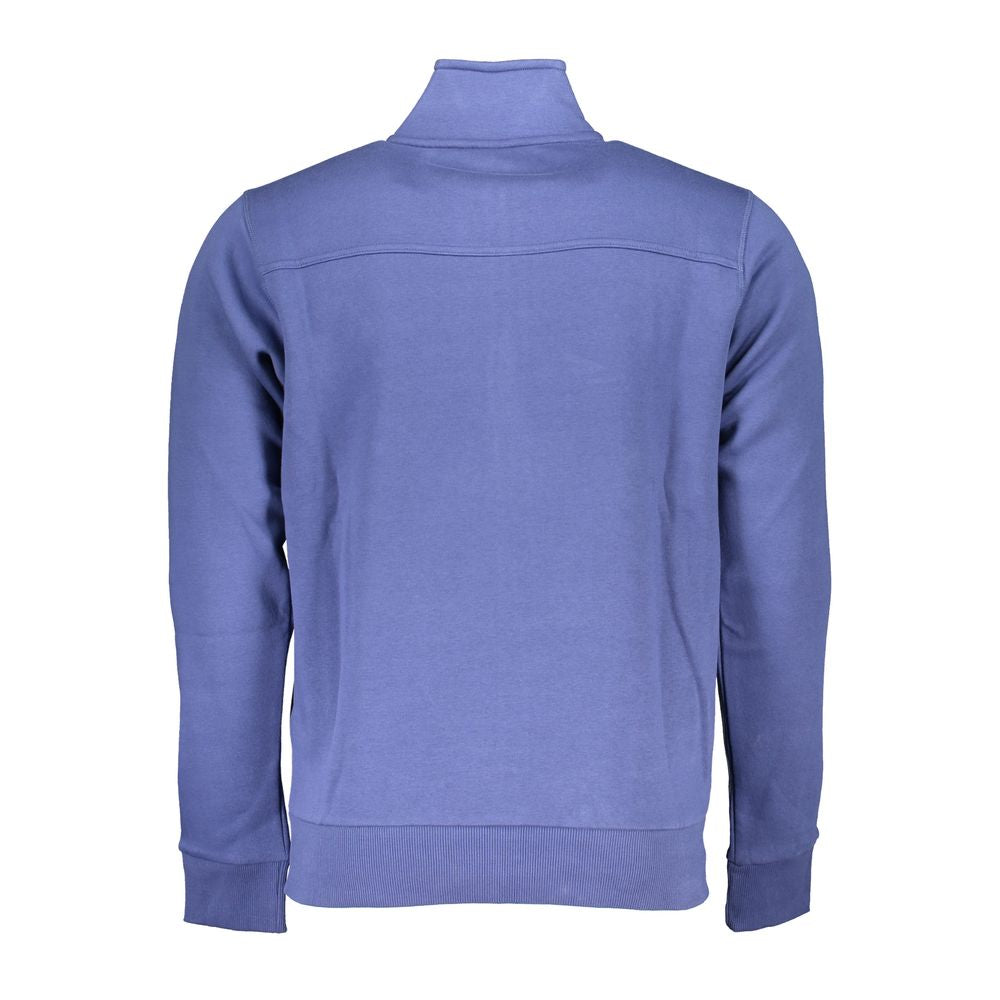 Blue Cotton Men's Sweatshirt