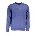 Blue Cotton Men's Sweatshirt