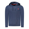 Blue Cotton Men's Hoodie