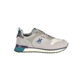 Grigio Polyurethane Men Sneaker