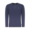 Blue Cotton Men T-Shirt